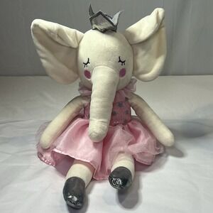 Spark Create Imagine Ballerina Elephant Queen Stuffed Plush‎ 17" So Soft Baby